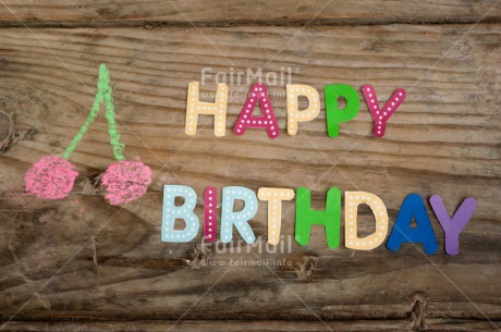 Fair Trade Photo Birthday, Cherry, Colour image, Horizontal, Letter, Peru, South America