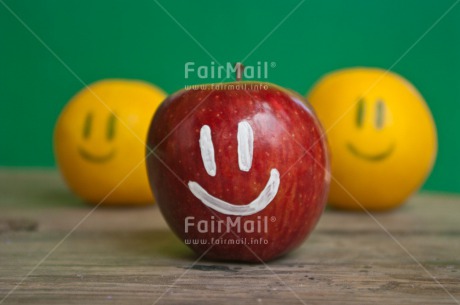 Fair Trade Photo Apple, Colour image, Food and alimentation, Fruits, Get well soon, Health, Horizontal, Orange, Peru, South America