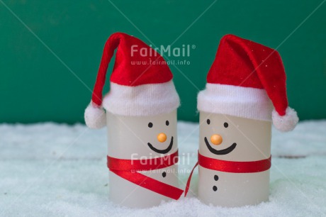 Fair Trade Photo Christmas, Colour image, Horizontal, Peru, Smile, Snowman, South America, Together