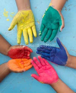 Fair Trade Photo Colour image, Colourful, Cooperation, Discrimination, Friendship, Hand, Horizontal, Peru, South America, Summer, Together, Tolerance, Values, Vertical