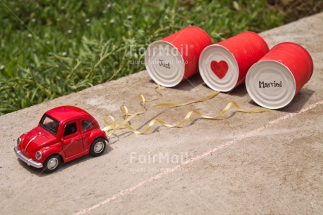 Fair Trade Photo Can, Car, Colour image, Heart, Horizontal, Love, Marriage, Peru, Red, South America, Transport, Travel, Wedding