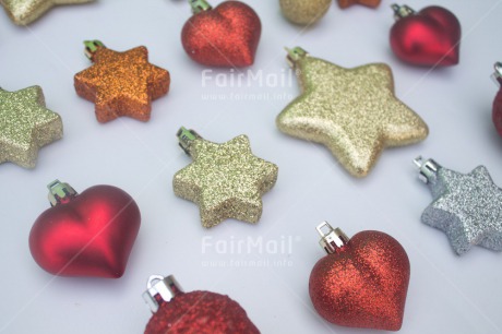 Fair Trade Photo Christmas, Colour image, Gold, Heart, Horizontal, Peru, Red, South America, Star