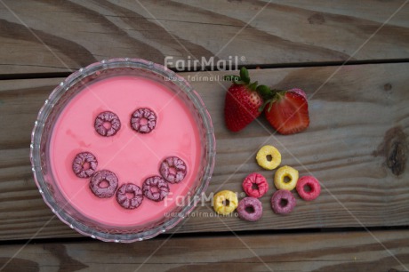 Fair Trade Photo Colour image, Food and alimentation, Get well soon, Health, Horizontal, Peru, Smile, South America, Wellness, Yoghurt