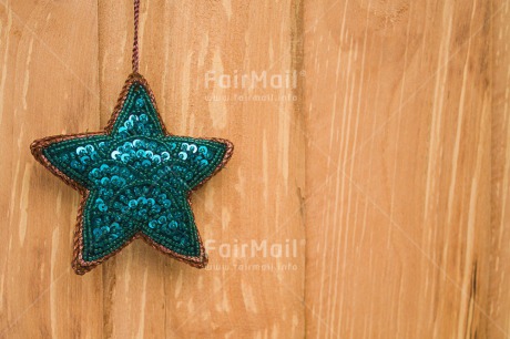Fair Trade Photo Blue, Christmas, Colour image, Hanging, Horizontal, Peru, South America, Star, Wood