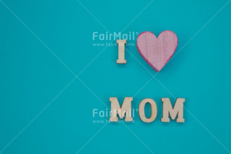 Fair Trade Photo Blue, Colour image, Heart, Horizontal, Letters, Love, Mothers day, Peru, Pink, South America, Text, Wood