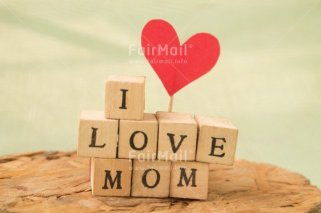 Fair Trade Photo Colour image, Heart, Horizontal, Letters, Love, Mothers day, Peru, Red, South America, Text, Wood