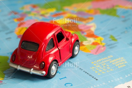 Fair Trade Photo Activity, Car, Colour image, Horizontal, Multi-coloured, Peru, Red, South America, Transport, Travel, Travelling, World, World map