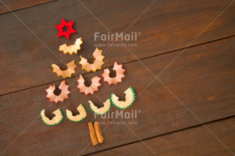 Fair Trade Photo Brown, Christmas, Colour image, Crayon, Horizontal, Indoor, Peru, Seasons, South America, Star, Tree, Winter, Wood