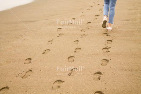 Fair Trade Photo Activity, Beach, Business, Colour image, Different, Foot, Footstep, Friendship, Outdoor, Path, Peru, Sand, South America, Team, Walking