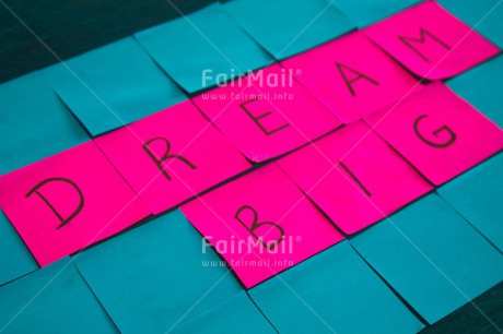 Fair Trade Photo Blue, Business, Colour image, Desk, Different, Dreaming, Exams, Indoor, Letters, New Job, Office, Paper, Peru, Pink, South America, Studio, Success, Text
