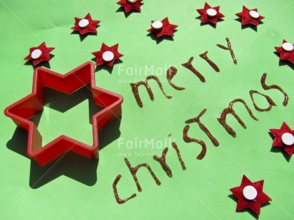 Fair Trade Photo Christmas, Colour image, Green, Horizontal, Letter, Peru, Red, South America, Star, Studio