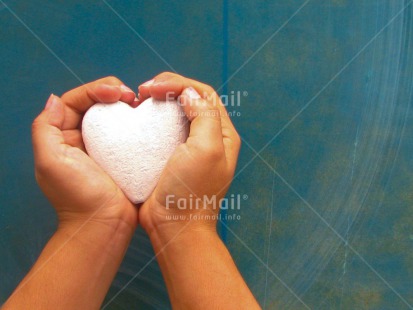 Fair Trade Photo Blackboard, Colour image, Fathers day, Hands, Heart, Horizontal, Love, Mothers day, New baby, Peru, South America, Valentines day, White