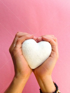 Fair Trade Photo Colour image, Fathers day, Hands, Heart, Love, Mothers day, New baby, Peru, Pink, South America, Valentines day, Vertical, White