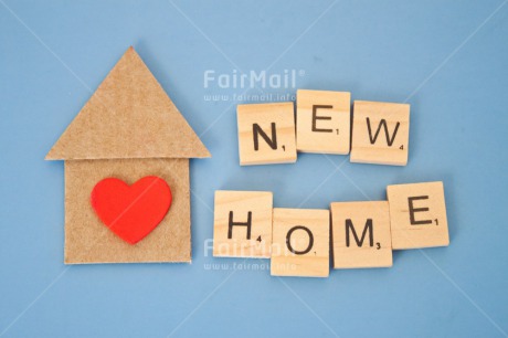 Fair Trade Photo Blue, Colour image, Heart, Home, Horizontal, Letter, Moving, New home, Peru, South America, Text, Welcome home