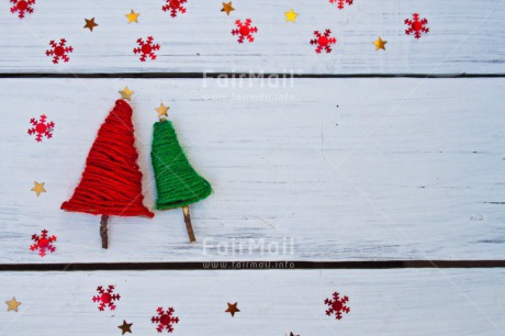 Fair Trade Photo Christmas, Christmas decoration, Christmas tree, Colour image, Green, Horizontal, Peru, Red, South America, Star, White