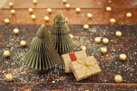 Fair Trade Photo Christmas, Christmas ball, Christmas decoration, Christmas tree, Colour image, Horizontal, Peru, Snow, South America, Wood