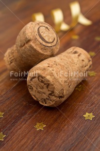 Fair Trade Photo Birthday, Colour image, Confetti, Cork, Fathers day, New Year, Party, Peru, South America, Star, Vertical, Wood