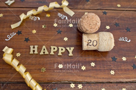 Fair Trade Photo Colour image, Cork, Horizontal, Letter, New Year, Peru, South America, Star, Text, Wood