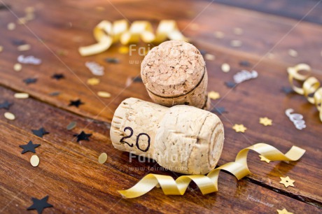 Fair Trade Photo Colour image, Cork, Horizontal, Letter, New Year, Peru, South America, Star, Wood