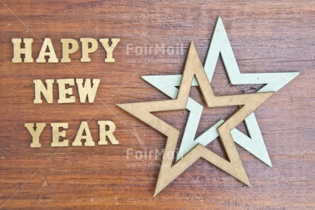 Fair Trade Photo Colour image, Horizontal, Letter, New Year, Peru, South America, Star, Text, Wood