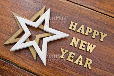 Fair Trade Photo Colour image, Horizontal, Letter, New Year, Peru, South America, Star, Text, Wood
