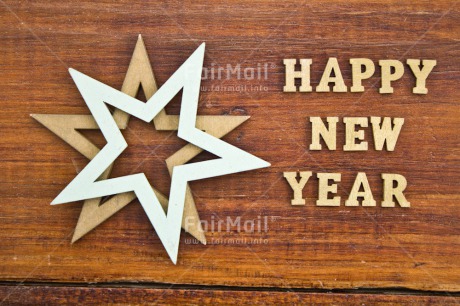 Fair Trade Photo Colour image, Horizontal, Letter, New Year, Peru, South America, Star, Text, Wood