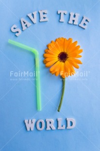 Fair Trade Photo Blue, Can, Care, Change, Climate, Colour, Colour image, Earth, Eco-friendly, Environment, Flower, Future, Globe, Green, Letter, Life, Nature, Object, Peru, Place, Planet, Pollution, Protection, Resilience, Save, South America, Straw, Text, Vertical, World