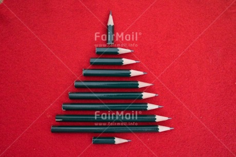 Fair Trade Photo Black, Christmas, Christmas decoration, Christmas tree, Colour, Colour image, Horizontal, Object, Pencil, Peru, Place, Red, South America