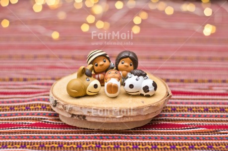 Fair Trade Photo Activity, Adjective, Celebrating, Christianity, Christmas, Christmas decoration, Creche, Ethnic, Family, Horizontal, Light, Nature, Object, People, Peruvian fabric, Present