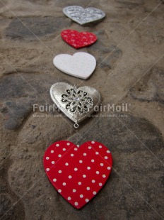 Fair Trade Photo Closeup, Colour image, Day, Heart, Love, Mothers day, Outdoor, Peru, Red, South America, Stone, Valentines day, Vertical, White