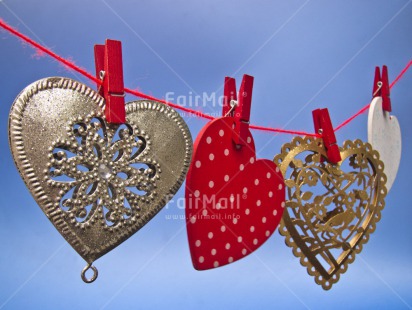 Fair Trade Photo Blue, Closeup, Clouds, Day, Heart, Horizontal, Love, Mothers day, Outdoor, Peru, Red, Sky, South America, Summer, Valentines day