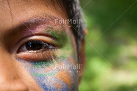 Fair Trade Photo 5 -10 years, Activity, Closeup, Horizontal, Latin, Looking at camera, One boy, People, Peru, South America