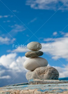 Fair Trade Photo Balance, Blue, Closeup, Colour image, Day, Outdoor, Peru, South America, Stone, Vertical, Water, Wellness