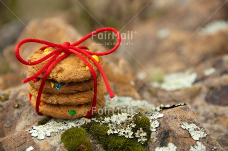 Fair Trade Photo Christmas, Closeup, Colour image, Food and alimentation, Gift, Horizontal, Peru, Red, South America, Sweets