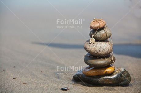 Fair Trade Photo Balance, Beach, Colour image, Horizontal, Ohm, Outdoor, People, Peru, South America, Spirituality, Stone, Wellness, Yoga