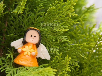 Fair Trade Photo Angel, Christmas, Colour image, Horizontal, Peru, South America, Tree