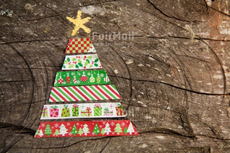 Fair Trade Photo Christmas, Colour image, Horizontal, Peru, South America, Star, Tree