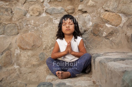 Fair Trade Photo Colour image, Health, Horizontal, One girl, Peace, People, Peru, South America, Wellness, Yoga