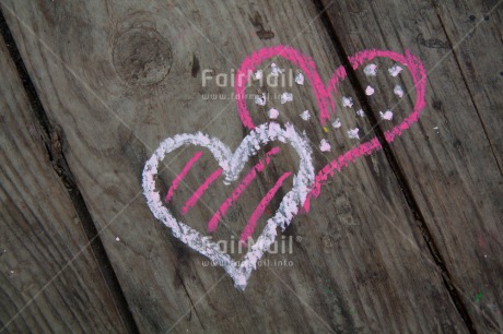Fair Trade Photo Chalk, Colour image, Heart, Horizontal, Love, Marriage, Peru, Pink, South America, Valentines day, Wedding, White