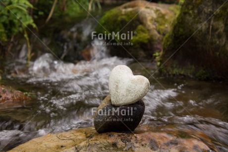 Fair Trade Photo Colour image, Condolence-Sympathy, Heart, Horizontal, Love, Marriage, Peru, South America, Stone, Valentines day, Wedding, White