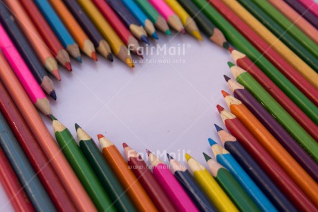 Fair Trade Photo Colour image, Colourful, Exams, Heart, Horizontal, Love, Marriage, Mothers day, Pencil, Peru, South America, Wedding