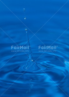 Fair Trade Photo Blue, Closeup, Colour image, Nature, Peru, Shooting style, South America, Transparent, Vertical, Water, Waterdrop, Wellness