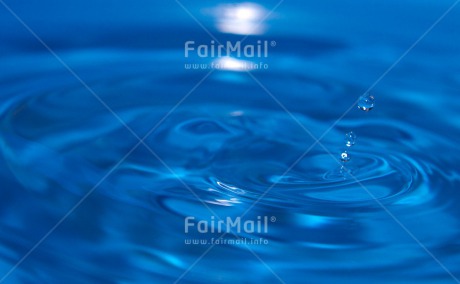 Fair Trade Photo Blue, Closeup, Colour image, Horizontal, Nature, Peru, Shooting style, South America, Transparent, Water, Waterdrop, Wellness