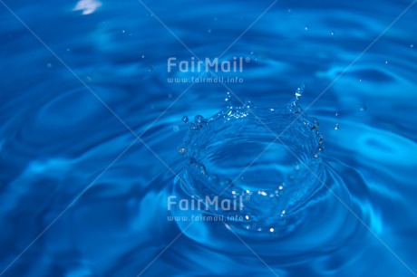 Fair Trade Photo Blue, Closeup, Colour image, Horizontal, Nature, Peru, Shooting style, South America, Transparent, Water, Waterdrop, Wellness