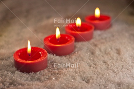 Fair Trade Photo Candle, Christmas, Colour image, Flame, Horizontal, Peru, Red, South America