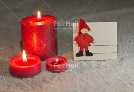 Fair Trade Photo Candle, Christmas, Colour image, Flame, Horizontal, Peru, Red, South America