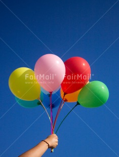 Fair Trade Photo Balloon, Birthday, Colour image, Invitation, Party, Peru, Seasons, Sky, South America, Summer, Vertical