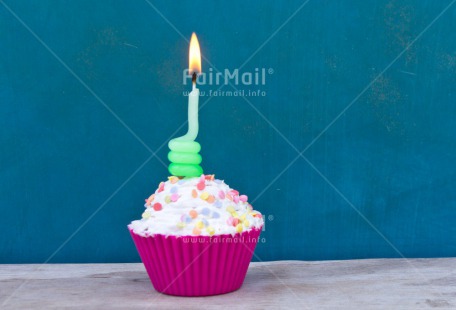 Fair Trade Photo Birthday, Candle, Colour image, Cupcake, Horizontal, Party, Peru, South America