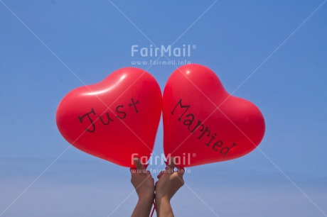 Fair Trade Photo Balloon, Colour image, Heart, Horizontal, Letter, Love, Marriage, Peru, Red, South America, Wedding