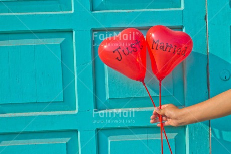 Fair Trade Photo Balloon, Colour image, Heart, Horizontal, Letter, Love, Marriage, Peru, Red, South America, Wedding